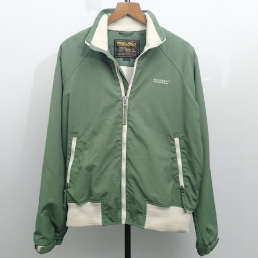 Woolrich Waterproof Jacket vintage green